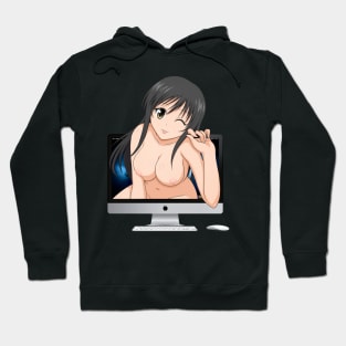 Anime PC/Macbook Sexy Girl Hoodie